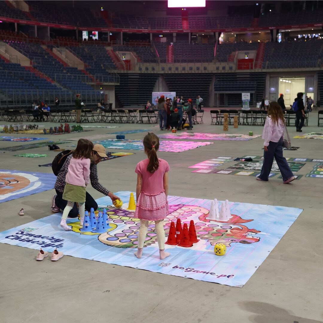 gra chinczyk wielkoformatowa tauron arena