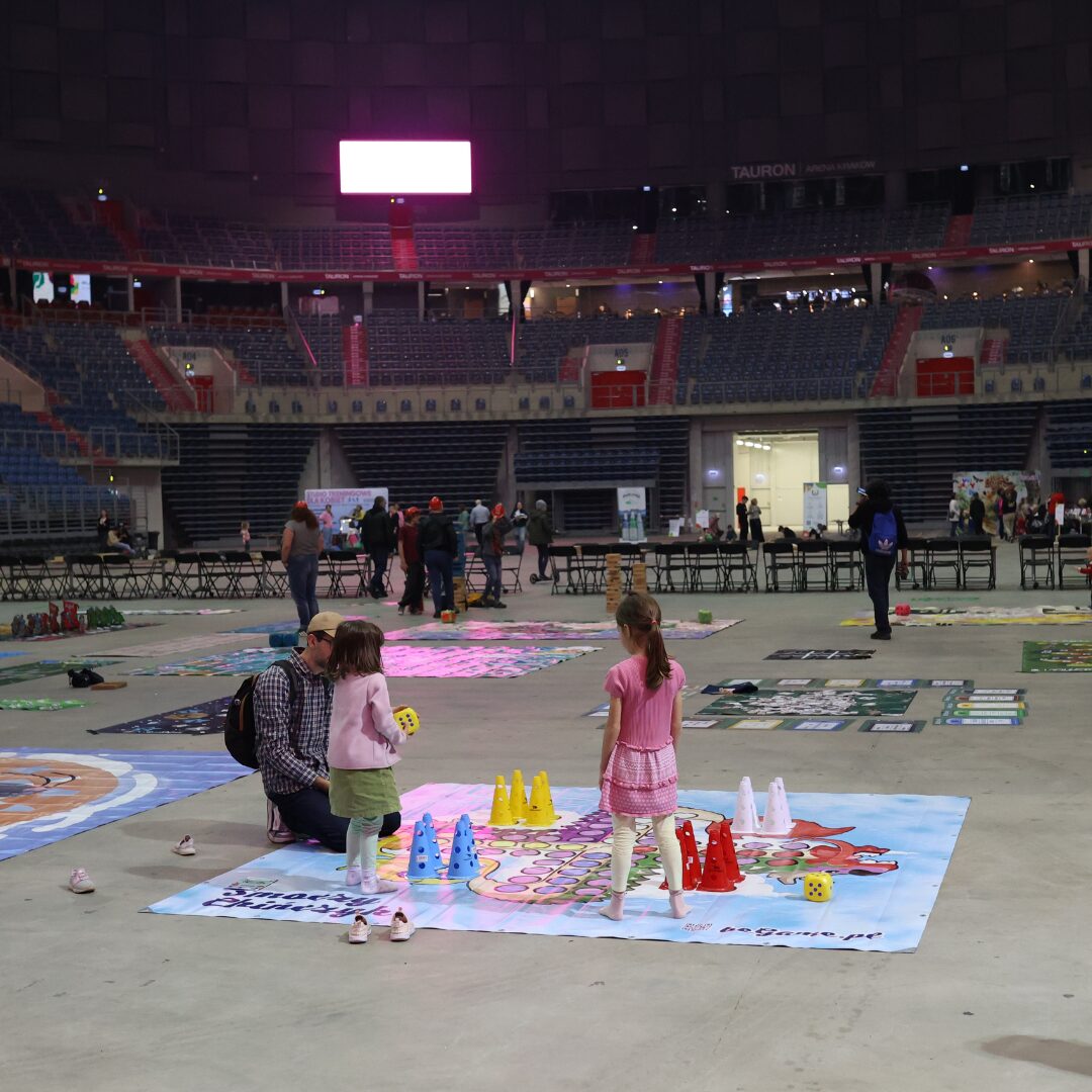 gra chinczyk wielkoformatowa tauron arena